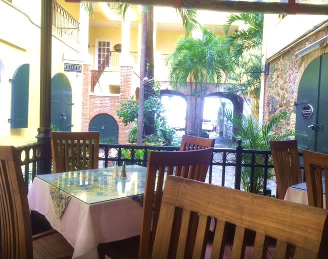 Amalia Cafe Spanish Restaurant in Palm Passage, Saint Thomas, US Virgin Islands